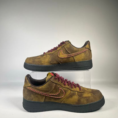 Nike Air Force 1 Low Boucle Desert Moss Fierce Pink (2025) Size 11 USED s23777