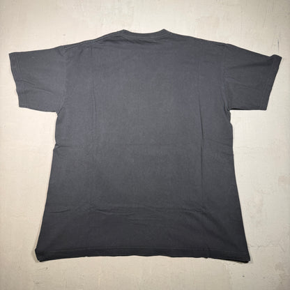 Y2K Hustlers Chronic Krispies Cannabis Black Tee Size XXL USED v17811