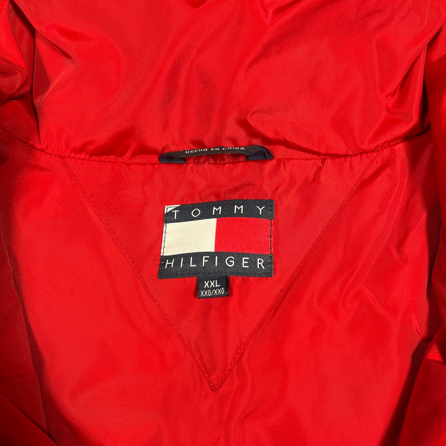 Tommy Hilfiger Grey/Black Down Jacket Size XXL USED v17894