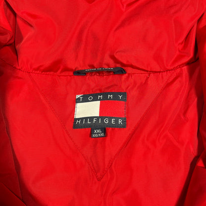 Tommy Hilfiger Grey/Black Down Jacket Size XXL USED v17894