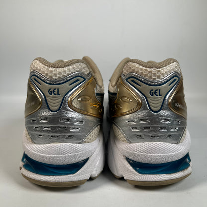 Asics Gel-Kayanio 14 Cream Pure Silver Champagne (2021) Size 10 USED s22259