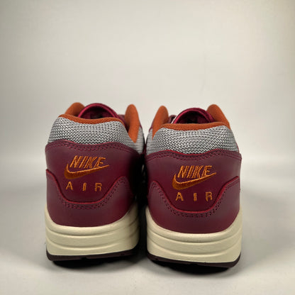 Nike Air Max 1 Patta Waves Rush Maroon (2021) Size 9.5 NEW s19921