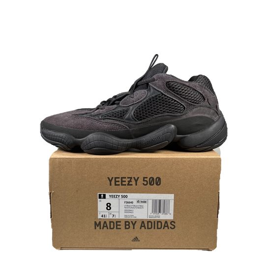 Yeezy 500 Utility Black Size 8 (2018) USED s20613