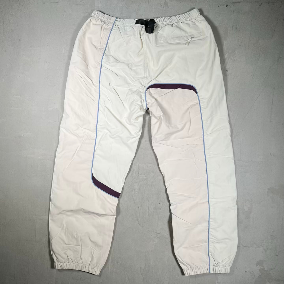Supreme S Paneled Belted Track Pant Dusty Pink (2021) Size Large USED x18387