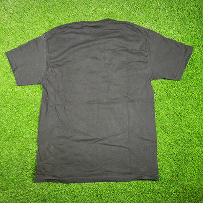 Y2K Yu Gi Oh "Boys" Black Tee Size Large USED v17941