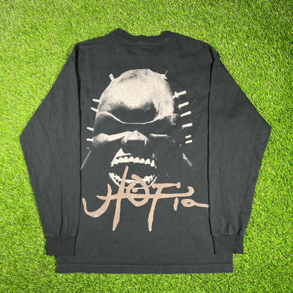 Travis Scott Utopia Skull Face Black Longsleeve Size Medium USED x15178