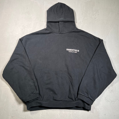 Essentials Fear of God FOG Black Hoodie Size Medium USED x17609