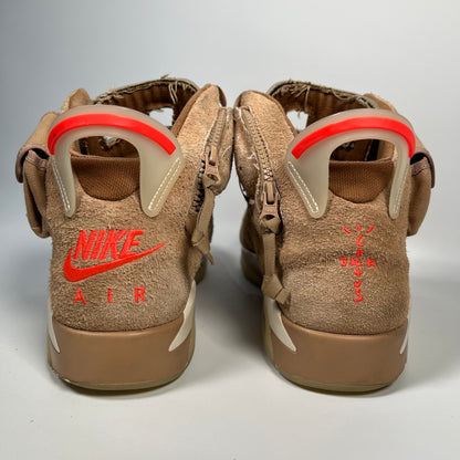 Jordan 6 Travis Scott Biritsh Khaki (2020) Size 13 USED s17551