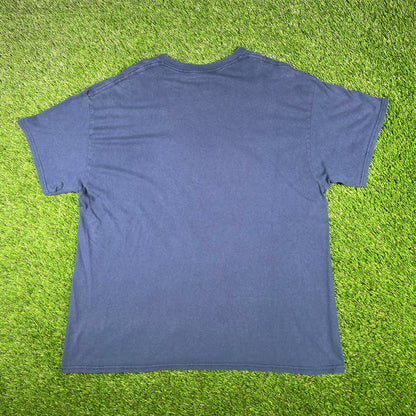 2019 Yankees "Slam Central Station" Navy Team Tee Size XL USED v17256