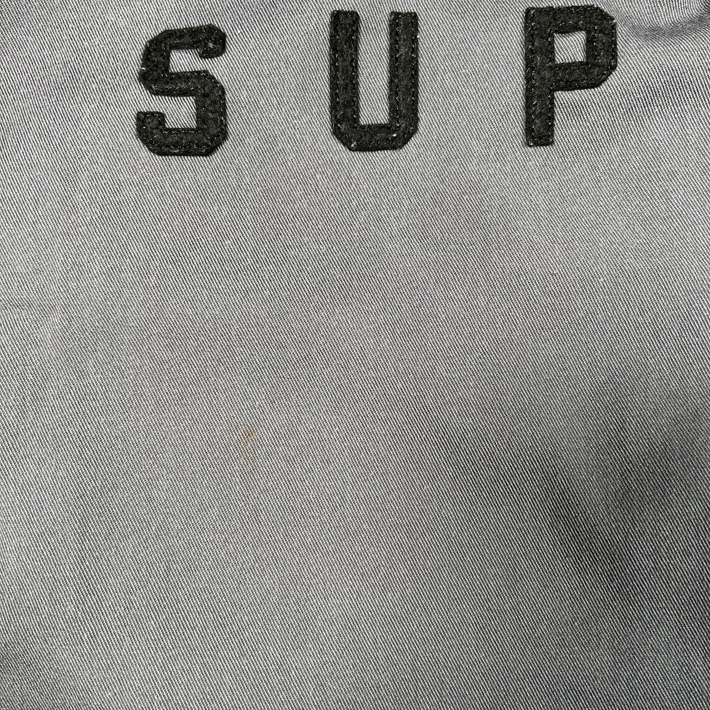 Supreme 2-Tomne Work Shirt Dark Grey (2020) Size Large USED x17513