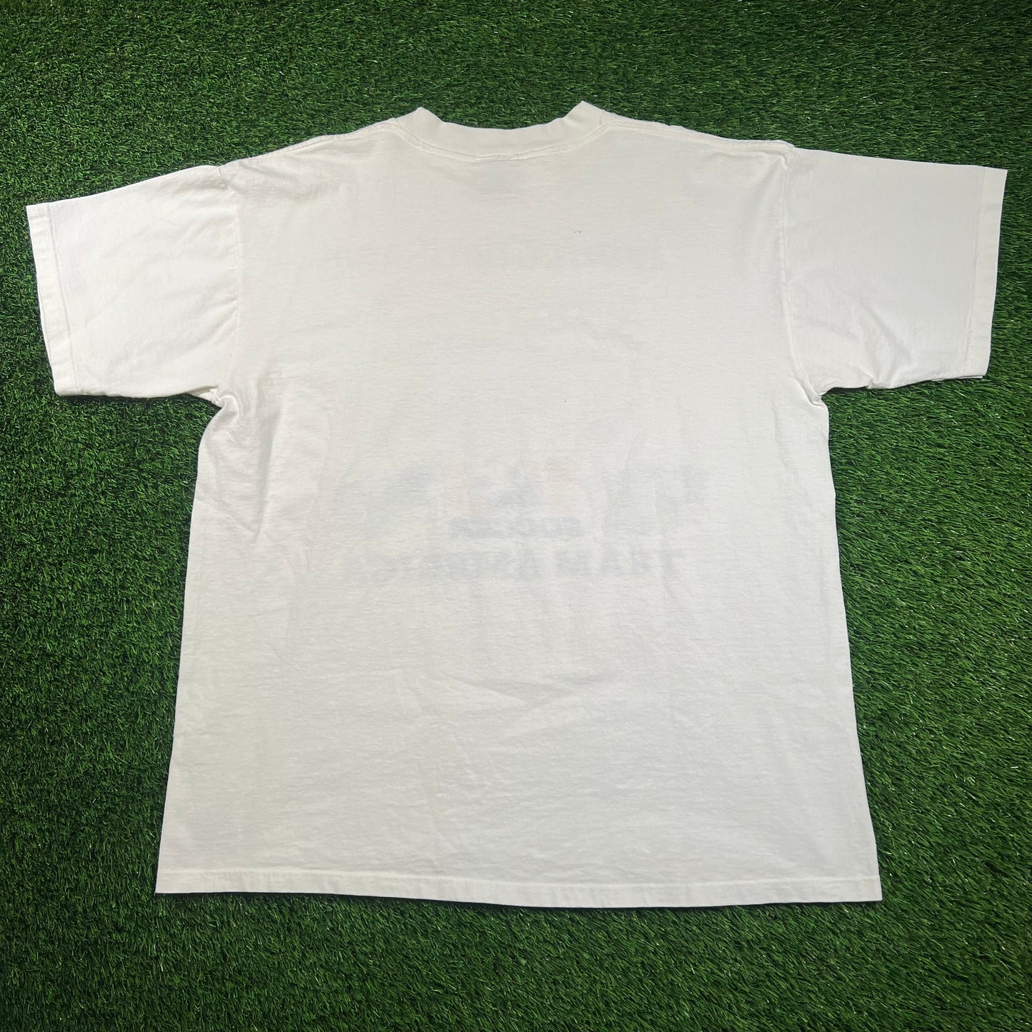 1994 World Cup White US Soccer Tee Size XL USED v18373