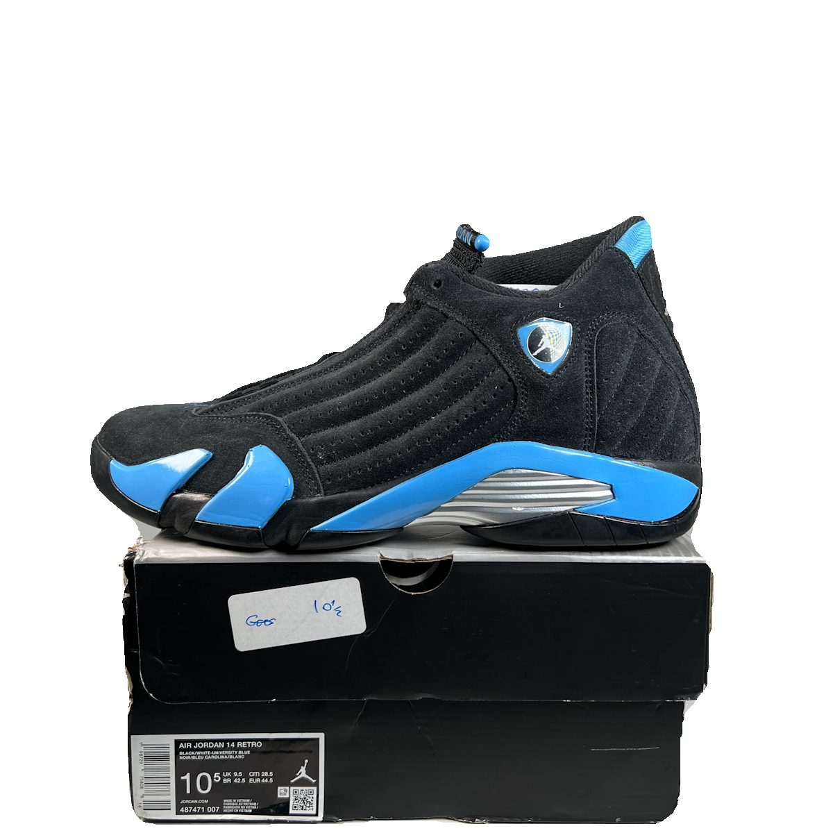 Jordan 14 Black University Blue (2026) Size 10.5 NEW s22875