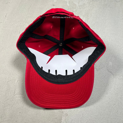 Supreme Embroidered Money Logo 6 Panel Red Hat NEW x17416