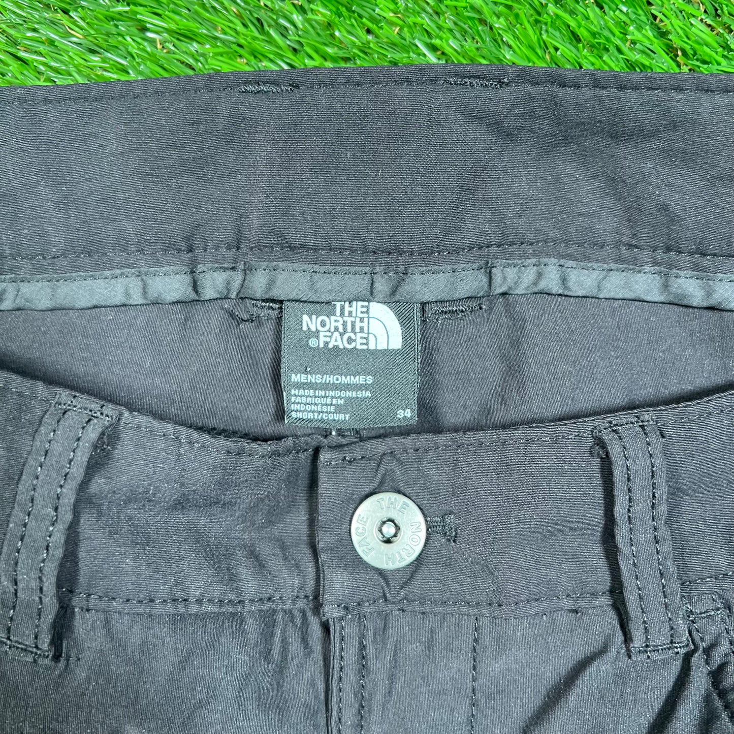 North Face Lightweight Black Hiking Pants Size 34 USED v18767