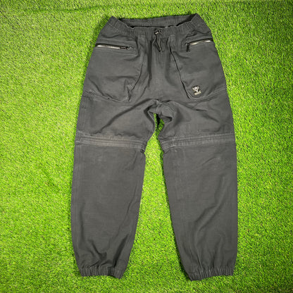 Supreme South2 West8 Black River Trek Pants (2021) Size Medium USED x15257