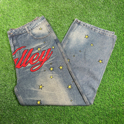 Vale Forever Cosmo Valley Denim Jeans Size 36 NEW x15938