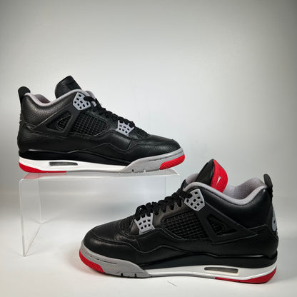 Jordan 4 Bred Reimagined (2024) Size 8.5 USED s22381