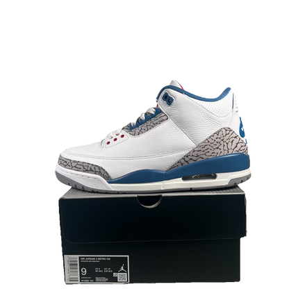Jordan 3 True Blue (2026) Size 9 USED s23727