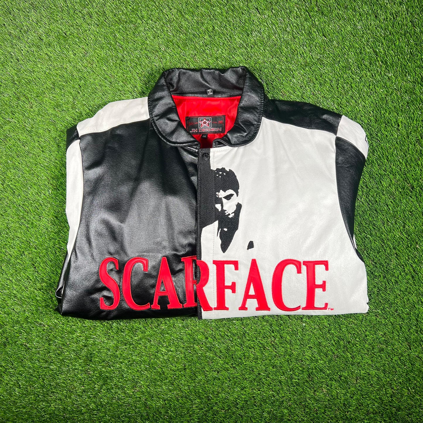 Scarface JH Design Leather Promo Jacket Size XL (tailored) USED v17386