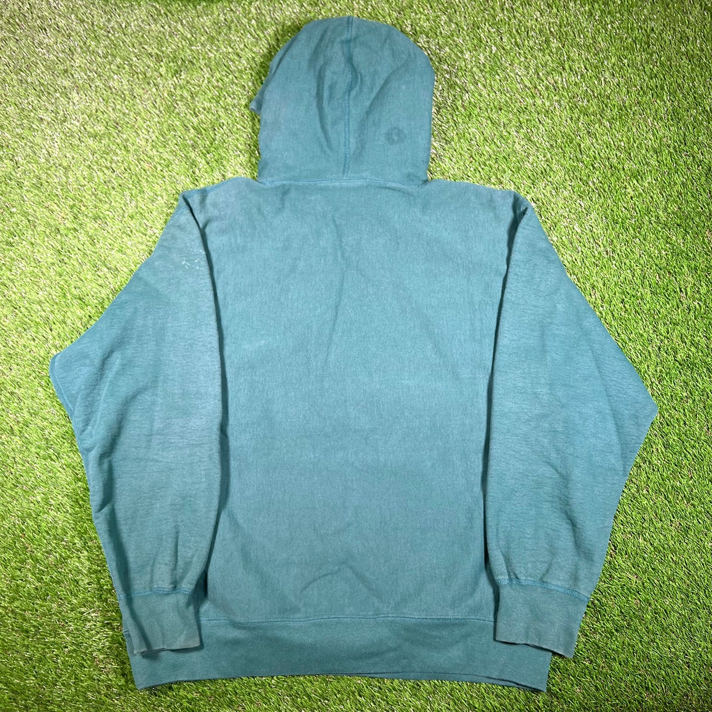 Supreme Green Pearl Logo Hoodie Size XL USED x15804