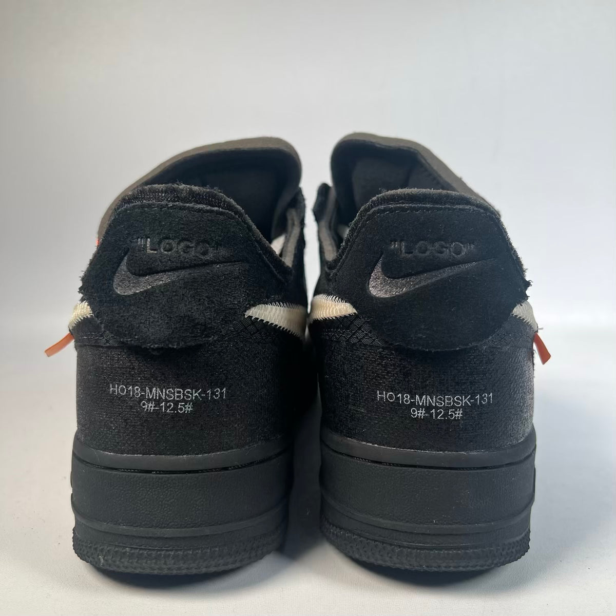 Nike Air Force 1 Low Off White Black White (2018) Size 10 USED s23570