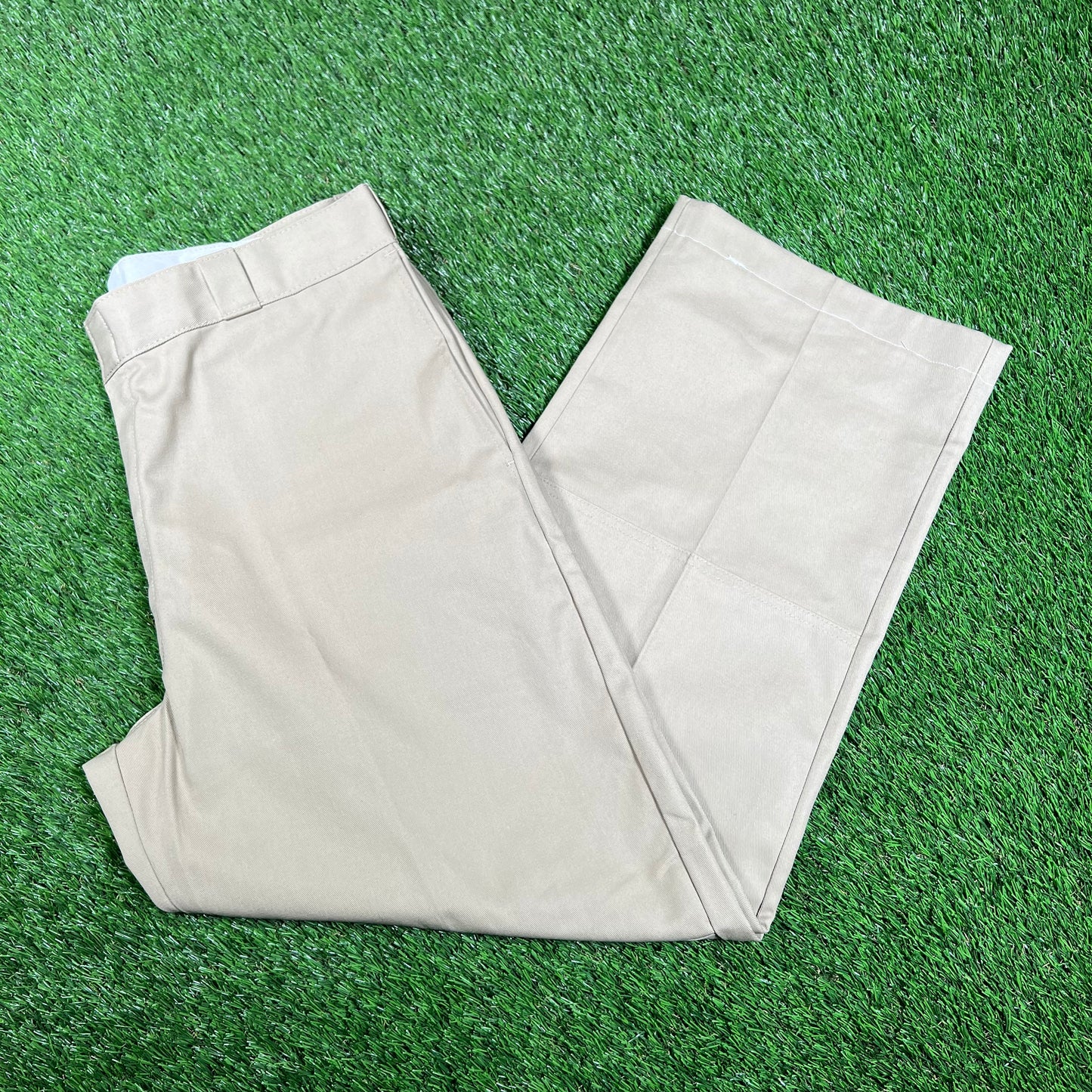 Dickies Carpenter Double Knee Tan Pants Size 36 USED v17832