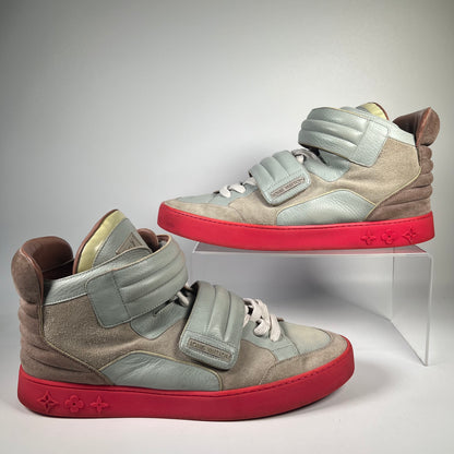 Louis Vuitton Kanye West Jaspers Patchwork Zen Pink Size 10.5LV/11.5 USED s14062