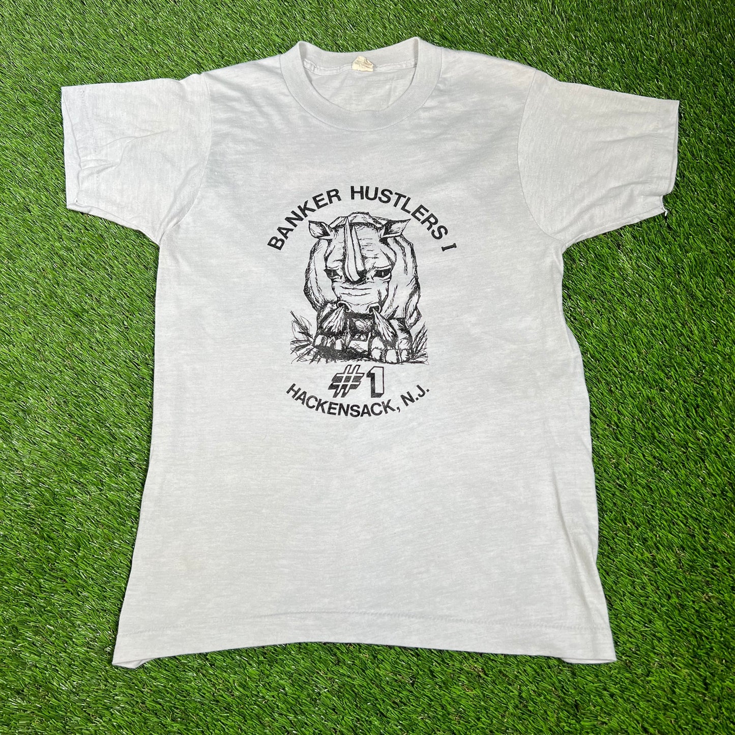 1980s Rhinoceros Hackensack Tee Size Medium USED v16645
