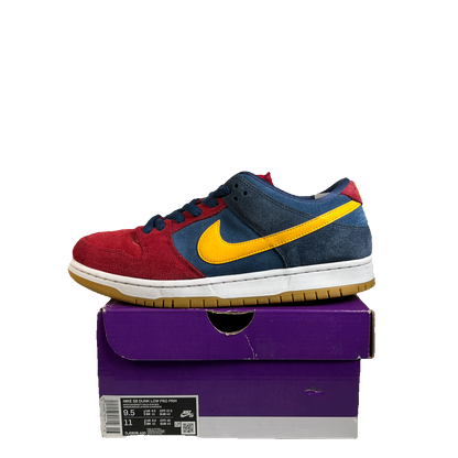 Nike SB Dunk Low Barcelona (2021) Size 9.5 USED s22901