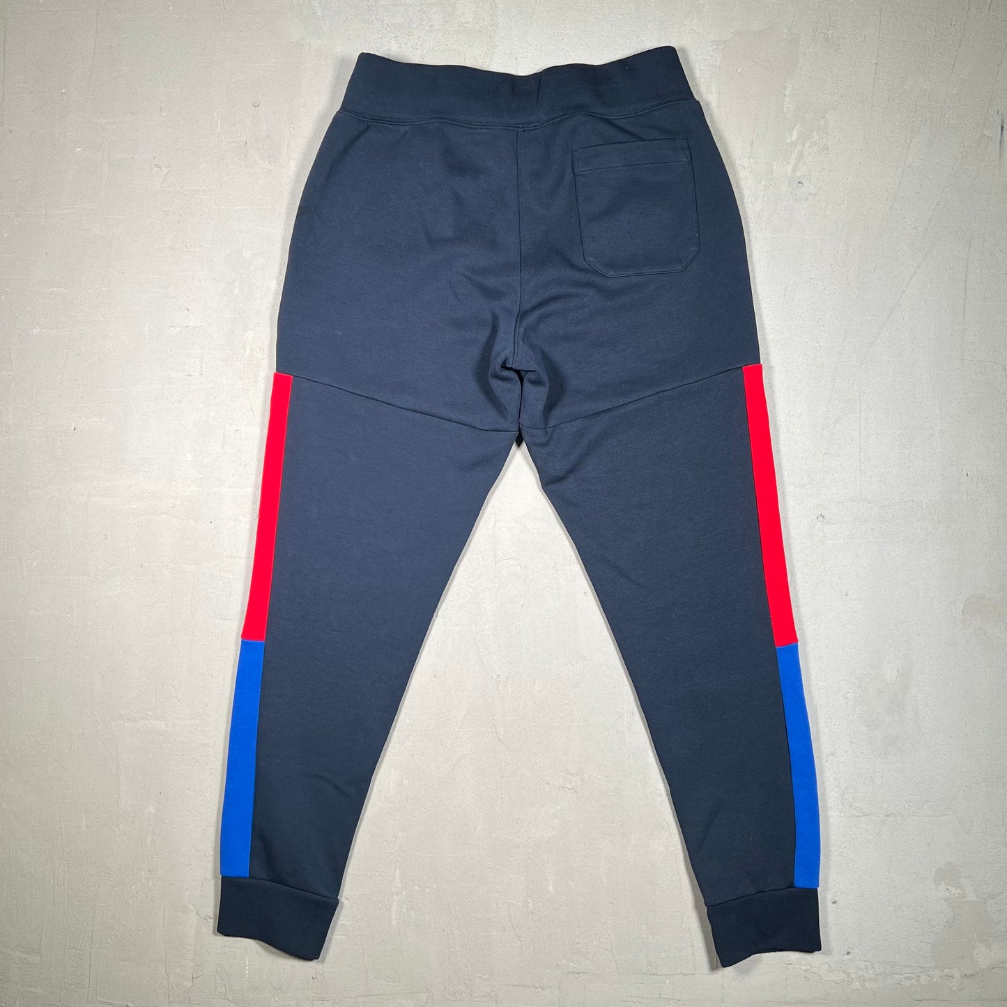 Polo Ralph Lauren Navy "Polo" Track Pants Size Small USED v19033