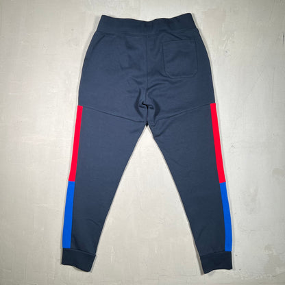 Polo Ralph Lauren Navy "Polo" Track Pants Size Small USED v19033