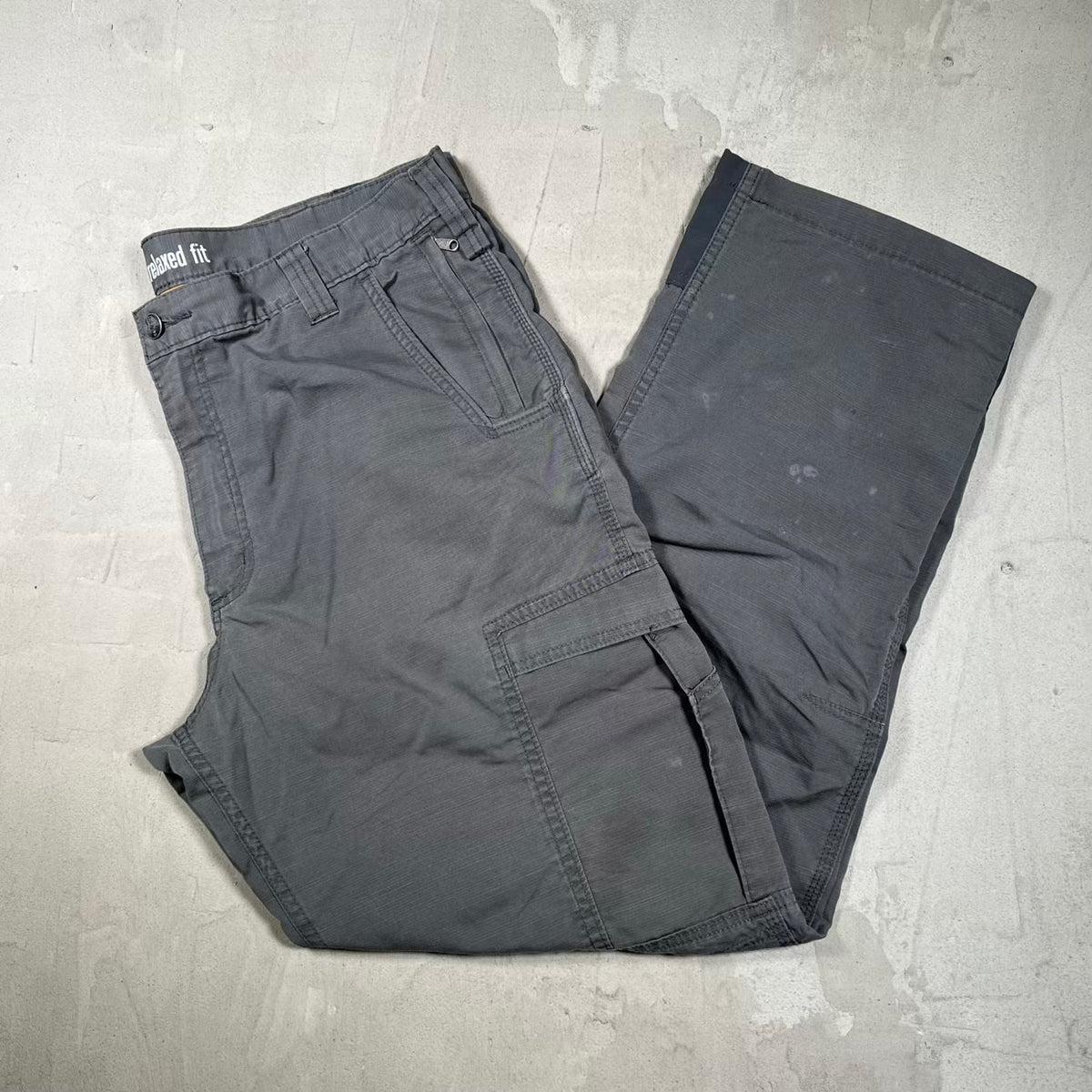 Modern Carhartt Grey Utility Pants Size 38 USED v17485