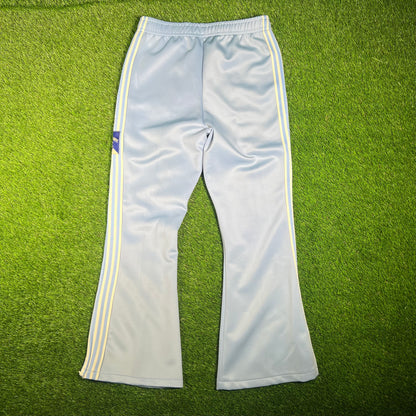 GV Gallery Raspberry Hills Blue/White Track Pants Size Medium USED x15437