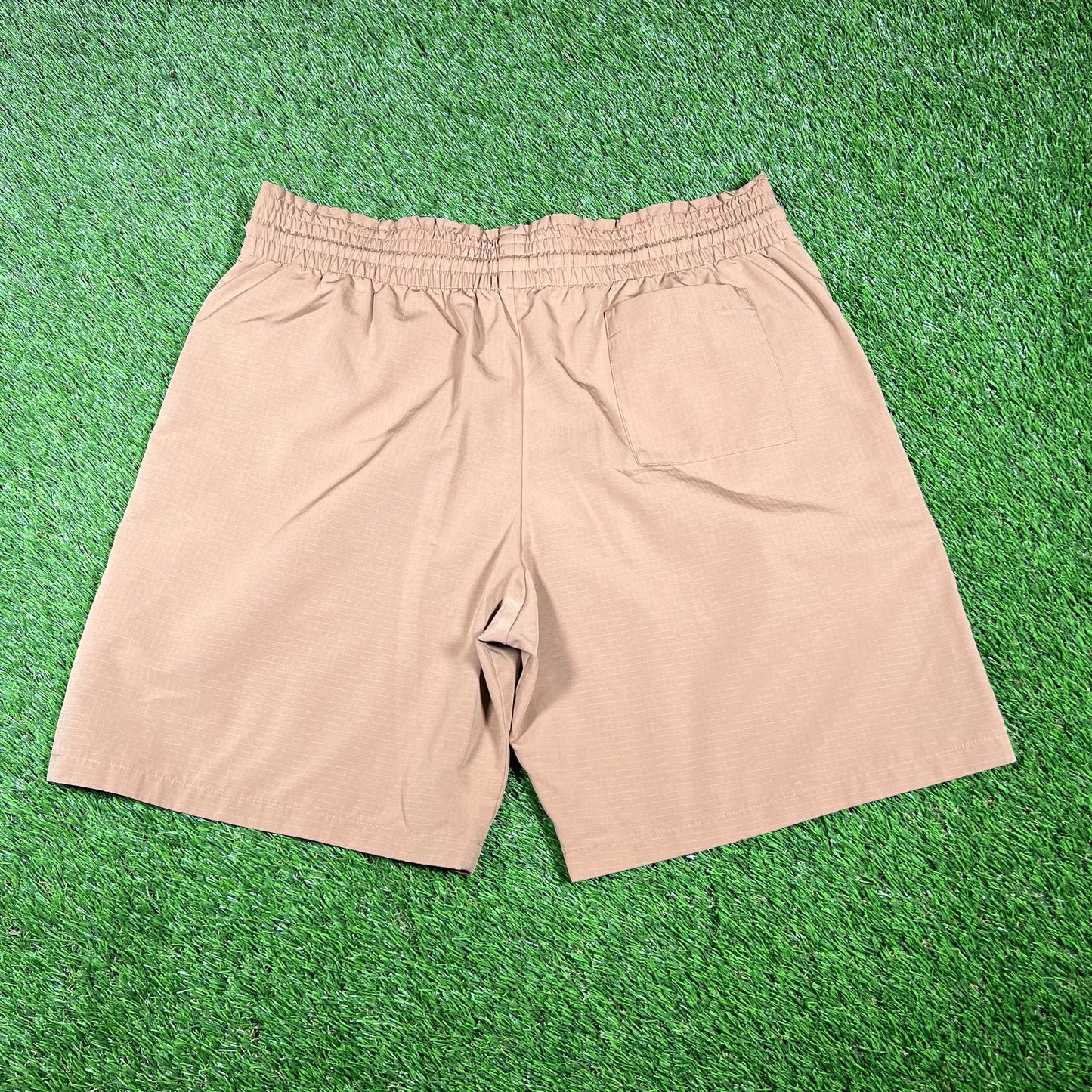 Acne Studios Beige Nylon Water Shorts Size Large USED x14697
