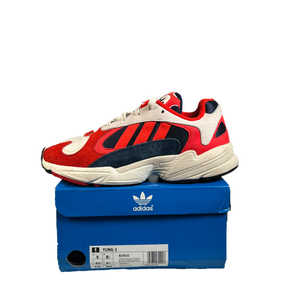 Adidas Yung 1 Collegiate Navy (2018) Size 9 USED s22137