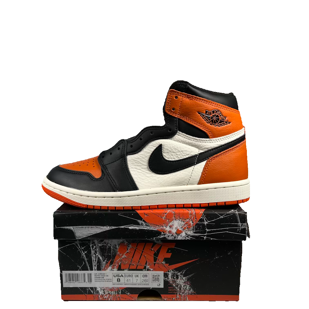 Jordan 1 High Shattered Backboard (2025) Size 8 NEW s23717