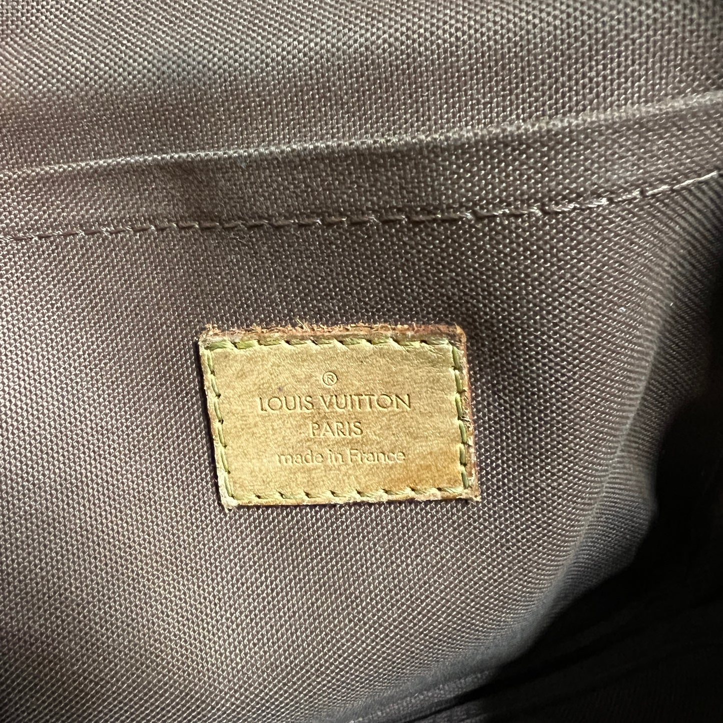 Y2K Louis Vuitton Bosphore Fanny Pack Bag USED