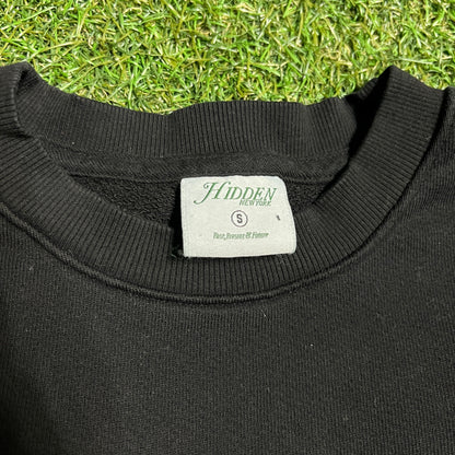 Hidden HY Magazine for Enthusiasts Black Crewneck Size Small USED x13495