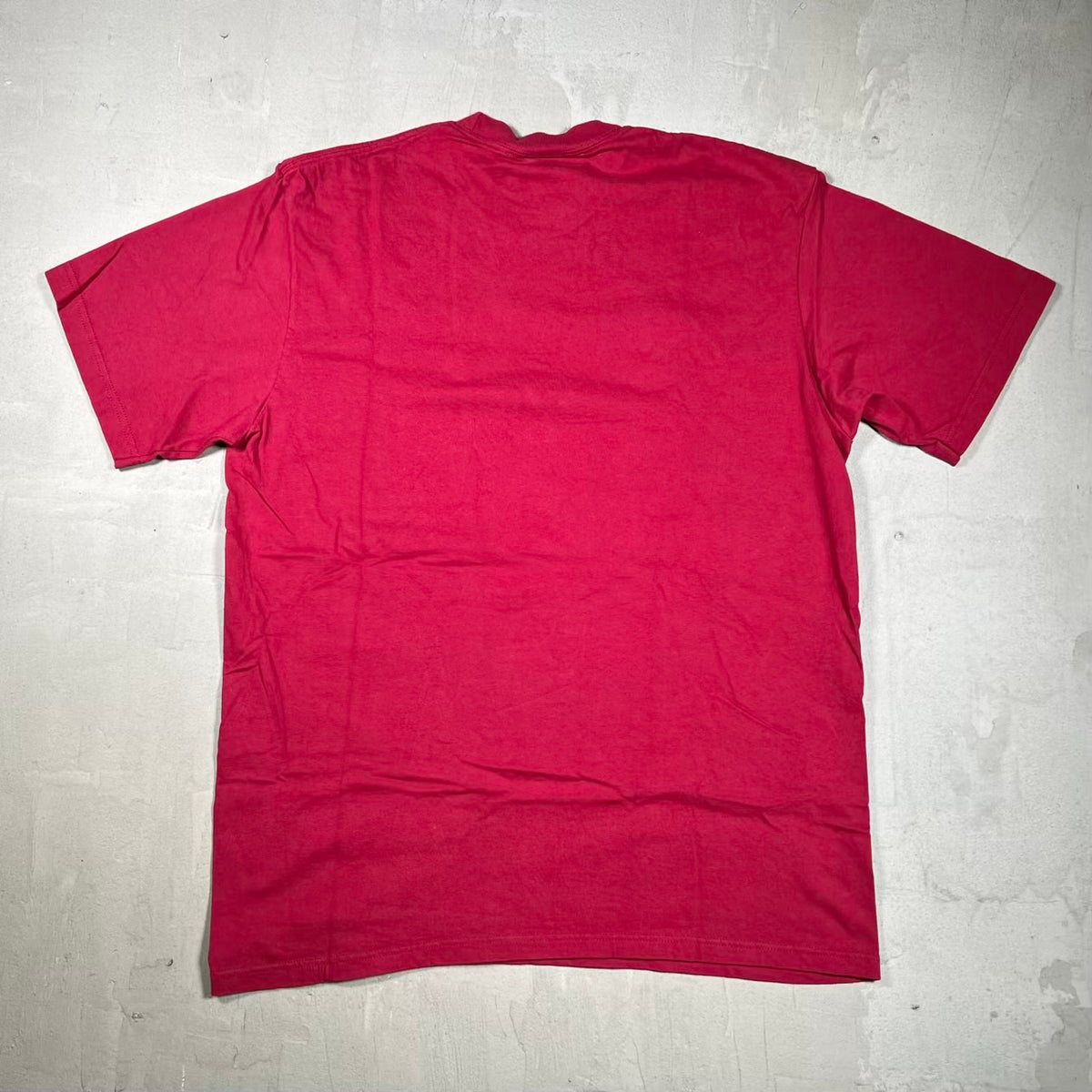 Supreme Hardcore Tee Cardinal (2025) Size Large USED x18347