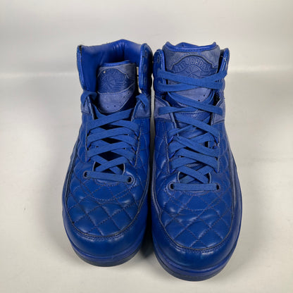 Jordan 2 Just Don Blue 2015 SIGNED Size 10.5 USED s13657