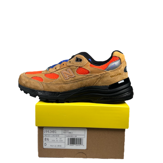 New Balance 992 MiUSA Action Bronson Tiger Eye (2025) Size 8.5 NEW s20122