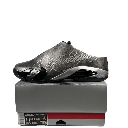 Jordan 14 Mule Mowalola Burnt Red (2026) Size 11.5 NEW s23803