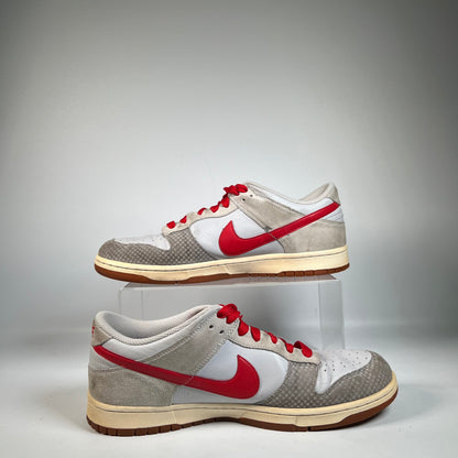 Nike Dunk Low Rojo Gris (2008) Size 12 USED s20912