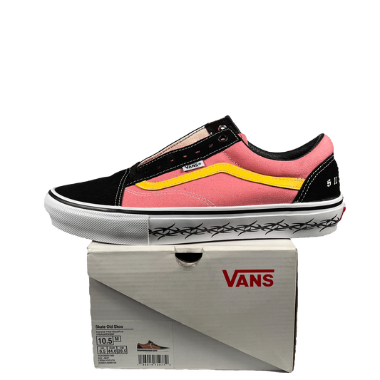 Vans Skate Old Skool Supreme Tribal Barbed Wire Pink (2021) Size 10.5 NEW s19018