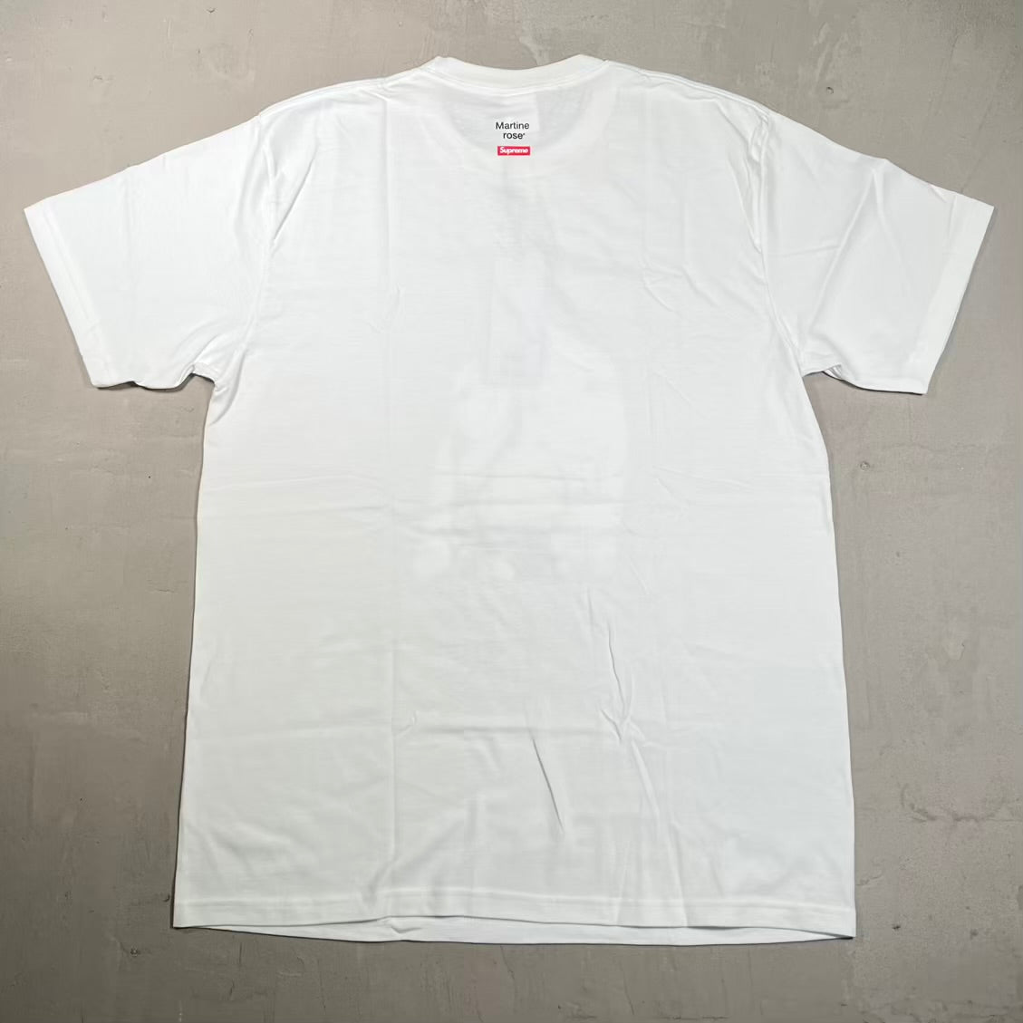Supreme Martine Rose Champion Mike Tyson White Tee (2026) Size Large NEW x18889