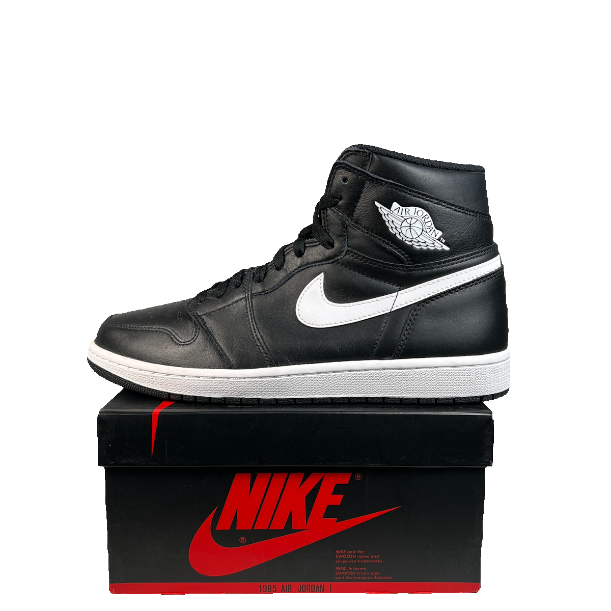 Jordan 1 High Yin Yang Black (2016) Size 11 USED s23229