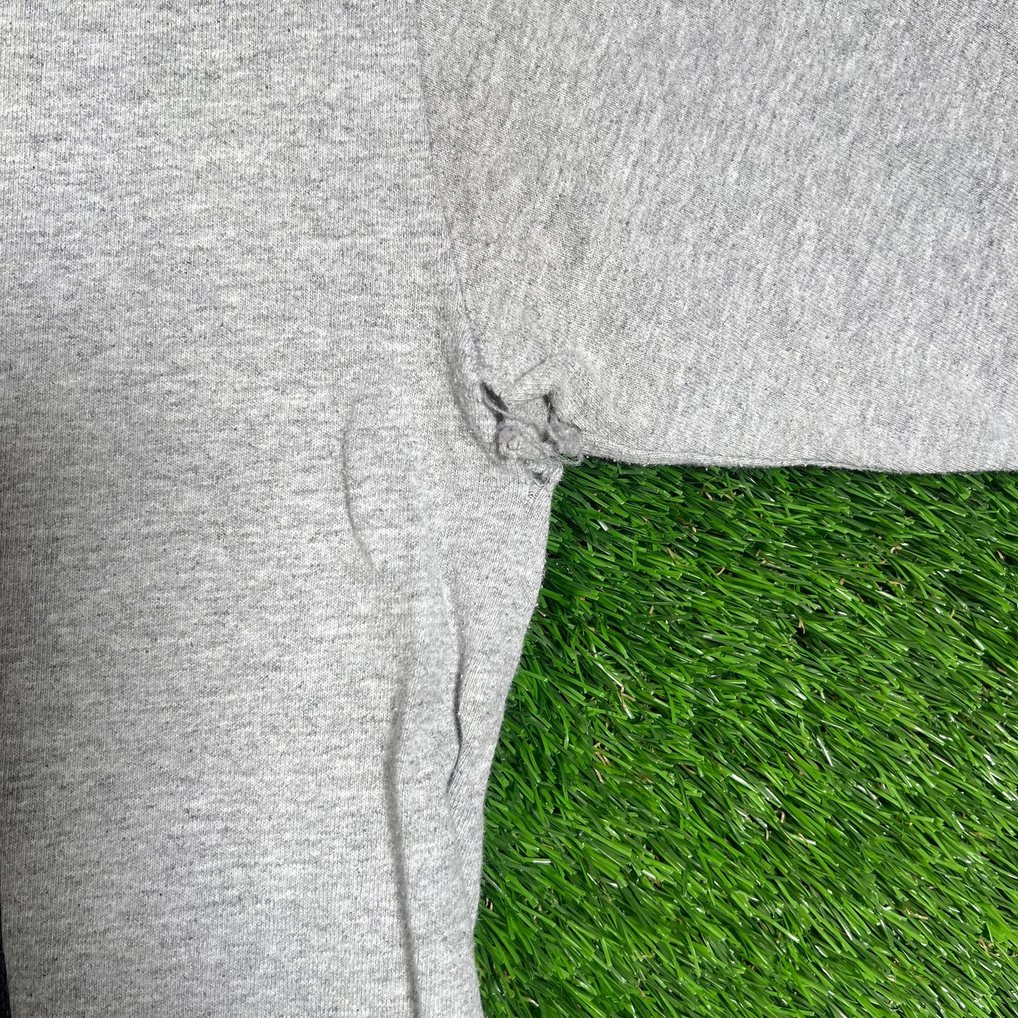 Y2K Stussy "Double S" Logo Grey Longsleeve Size XL x16476