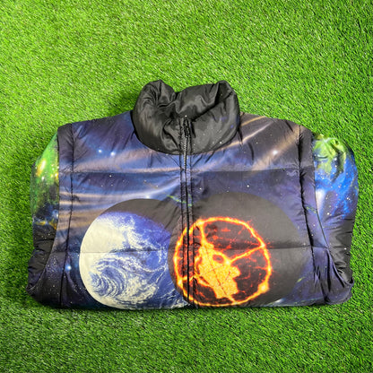 Supreme Undercover/Public Enemy Puffy Jacket Size Medium USED x15904