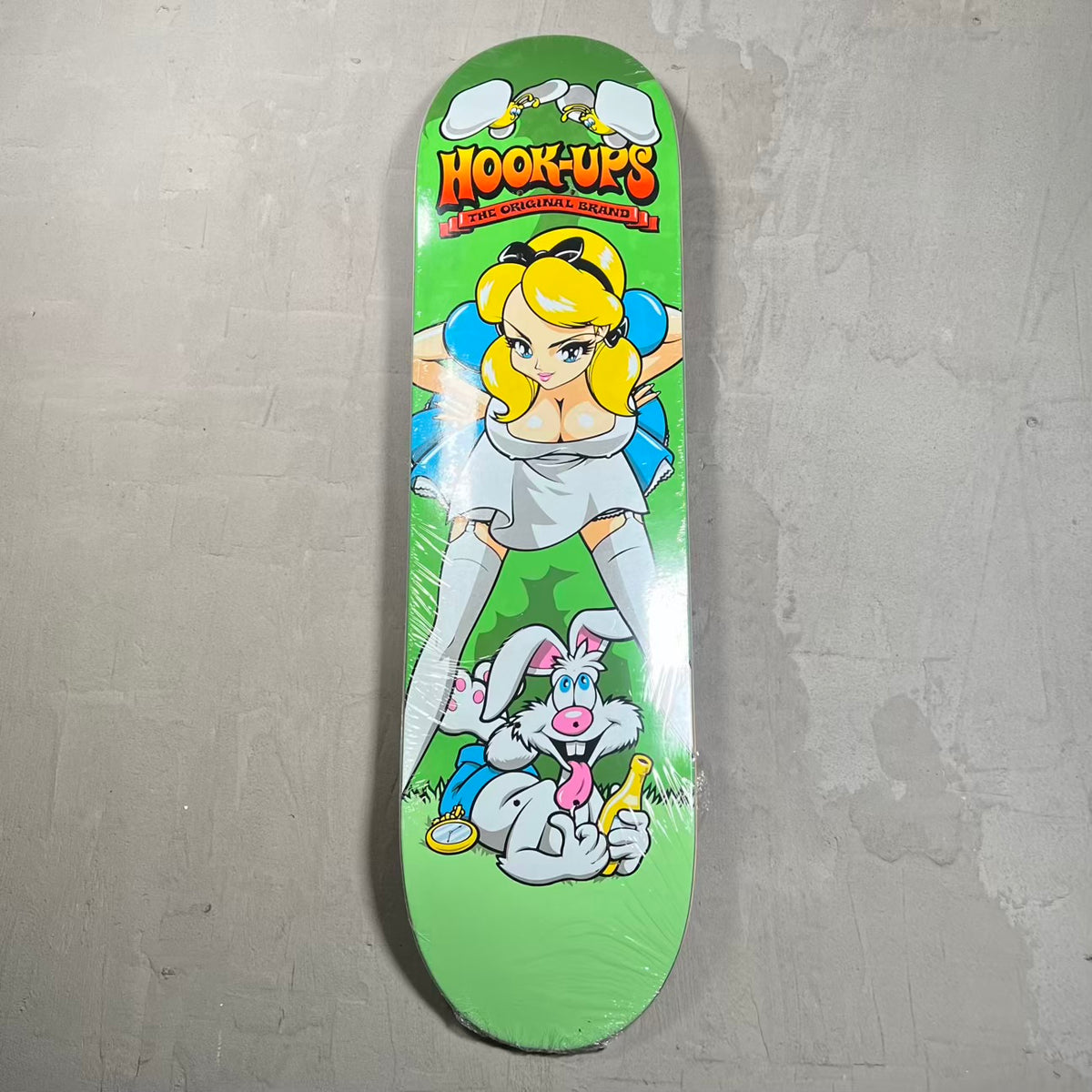 HookUps Alice and Friends Signed Skateboard NEW x18805