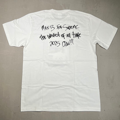 Supreme Max B Tee White (2025) Size Small NEW x17289